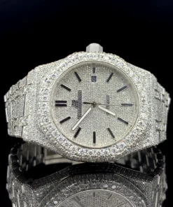 AP Silver Luxury Dial With Date Fuction Watch