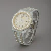 AP Gold Fully Iced-out Moissanite Diamond Watch