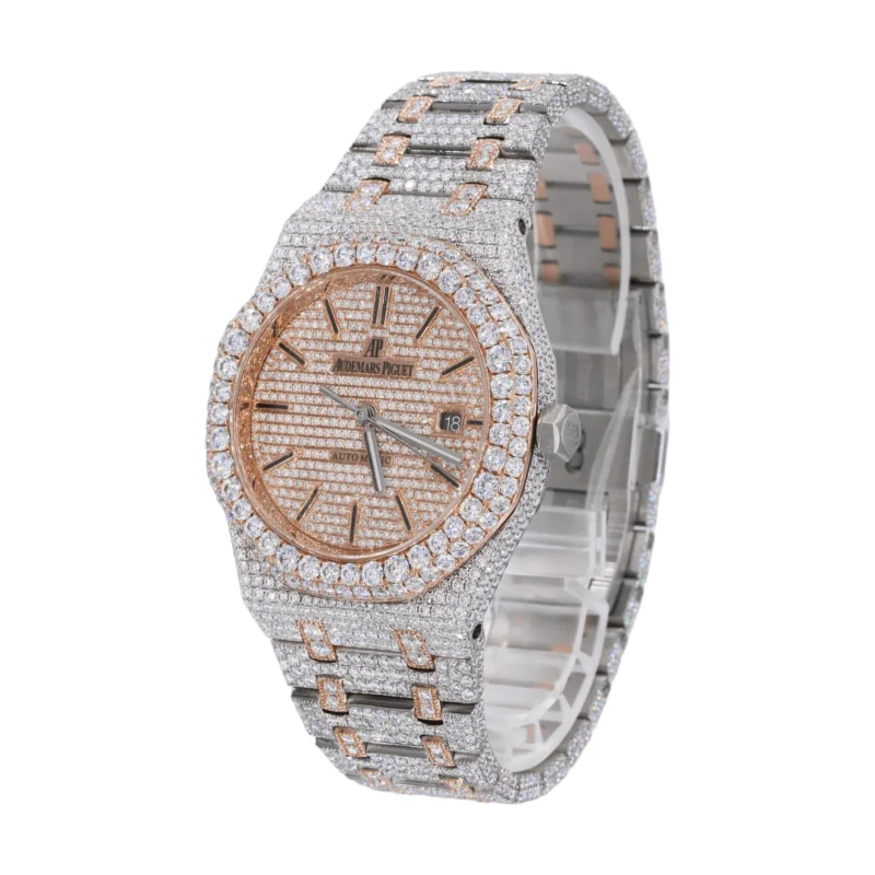 moissanite watch mens