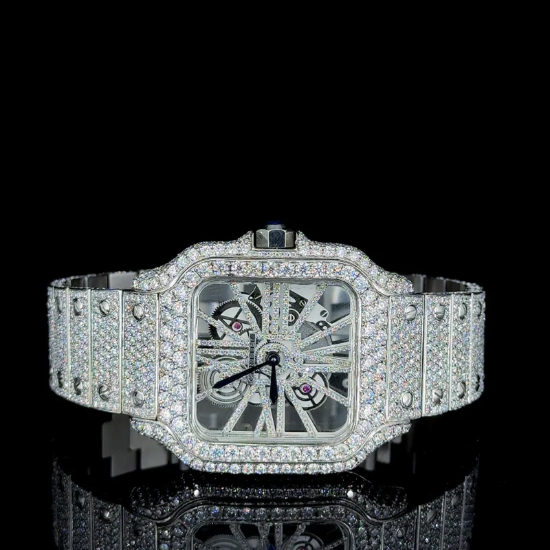 buy cartier watch moissanite in usa