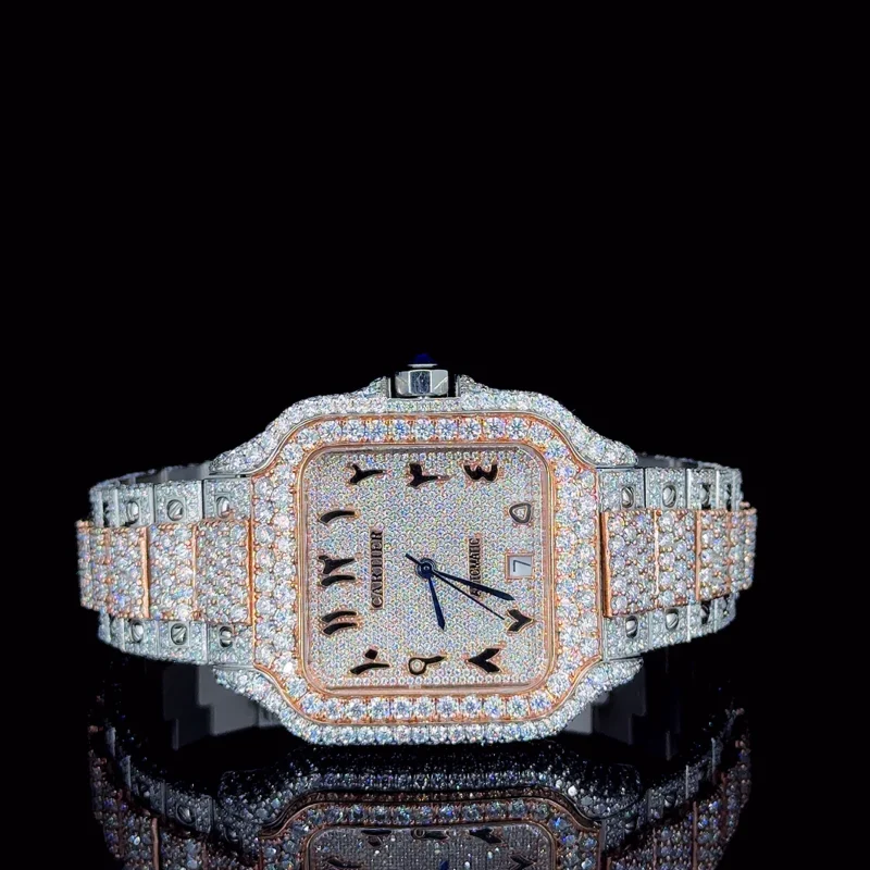 buy cartier moissanite watch in usa