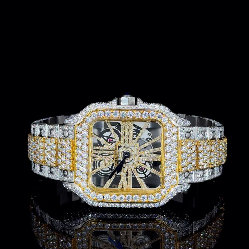 moissanite cartier watch for sale in usa