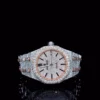 Stick Dial Moissanite Diamond Watch