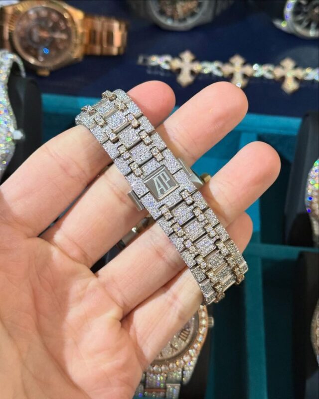 moissanite replica watches